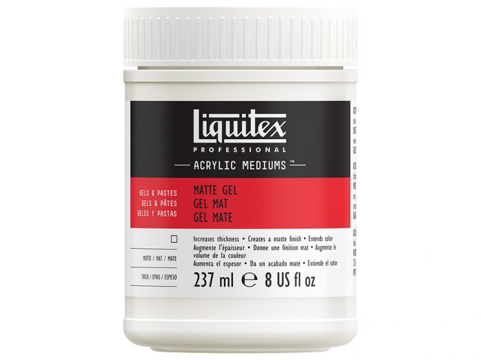 Matte acrylic gel medium Liquitex - 1/2