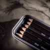 Charcoal pencils Derwent in metal box - 3/3
