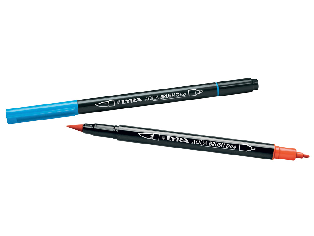 Fibre pen set Lyra Aqua Brush Duo - Vunder