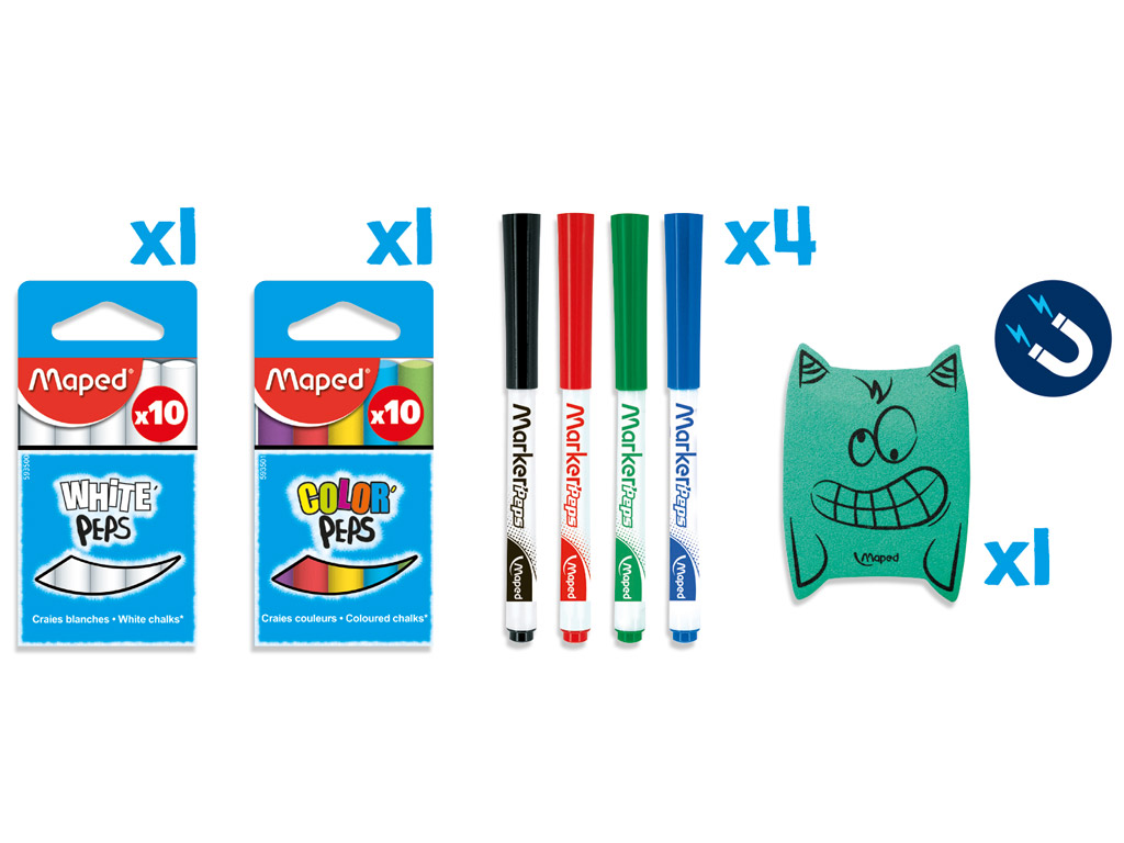 Maped Marker'Peps Dry Erase Markers Sets