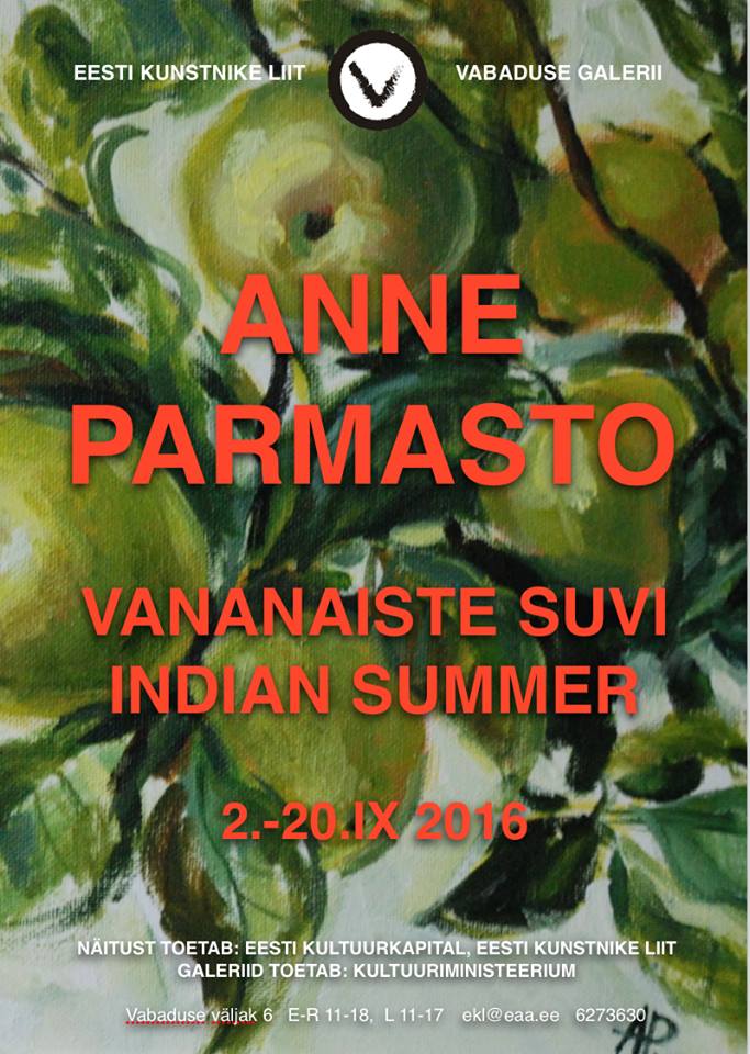 Anne Parmasto “Vananaiste suvi”